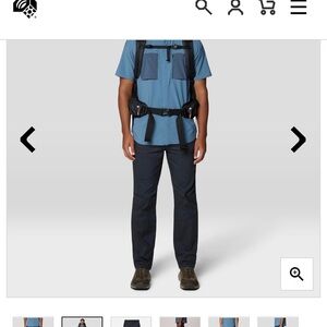 Mountain Hardwear Men's Black AP Pants